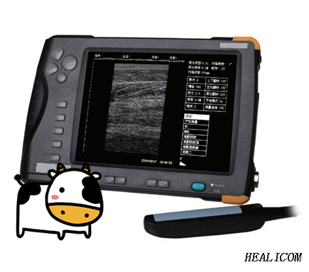 Apparecchiature mediche veterinarie HV-5 Computer portatile portatile per animali portatile B/W Veterinario Sonar/Scanner a ultrasuoni