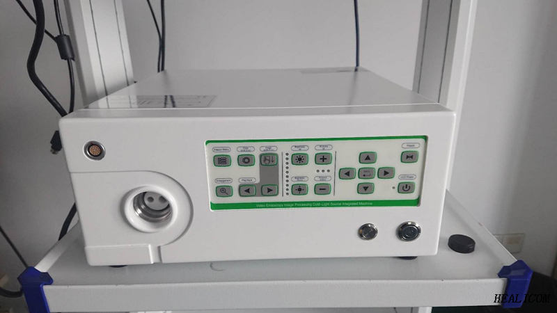 Alta qualità WTE-9000A 19 '' Monitor LCD Video Trolley Processo endoscopio Sorgente luminosa Endoscopio veterinario